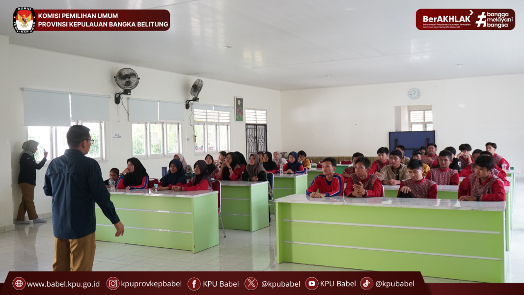 KPU BABEL BEKALI PEMILIH DISABILITAS DENGAN PEMAHAMAN DASAR KEPEMILUAN