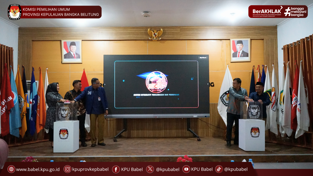 KPU BABEL LUNCURKAN APLIKASI SIGAP TEROBOSAN DIGITAL DALAM PENGAWASAN KINERJA DAN INOVASI MENUJU KELEMBAGAAN YANG EFEKTIF DAN EFISIEN