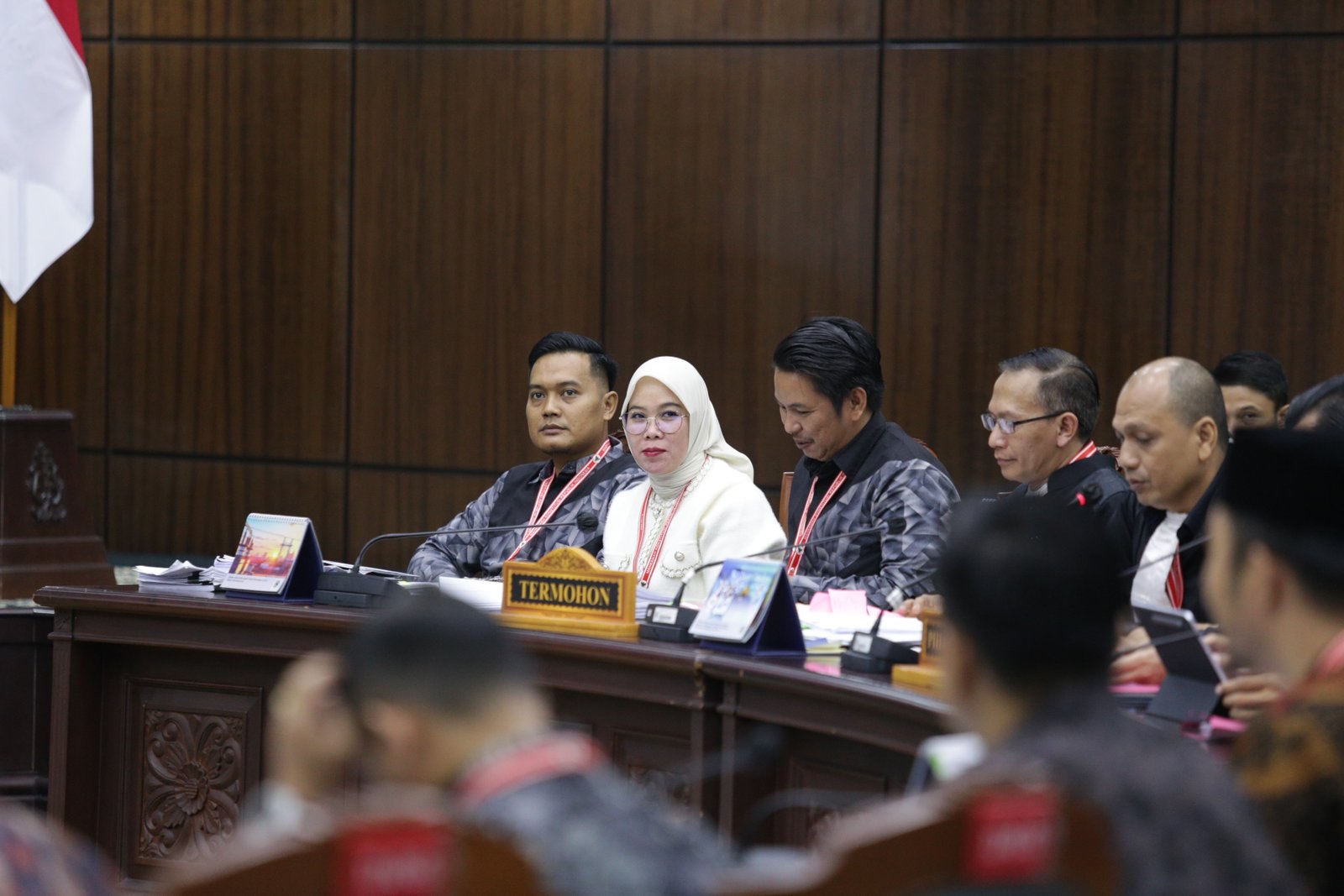 KPU Kabupaten Bangka Hadiri Agenda Jawaban Termohon dan Pengesahan Alat Bukti di MK