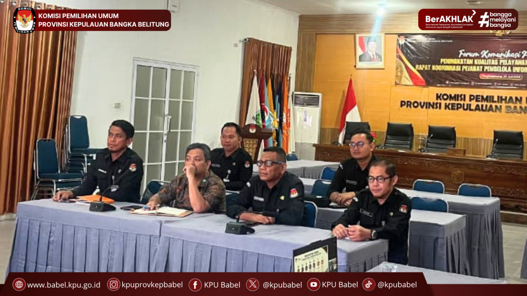 KPU Babel Ikuti Zoom Pengarahan Evaluasi ZI 2026, Siap Hadapi Tahap Analisis Dokumen dan Wawancara