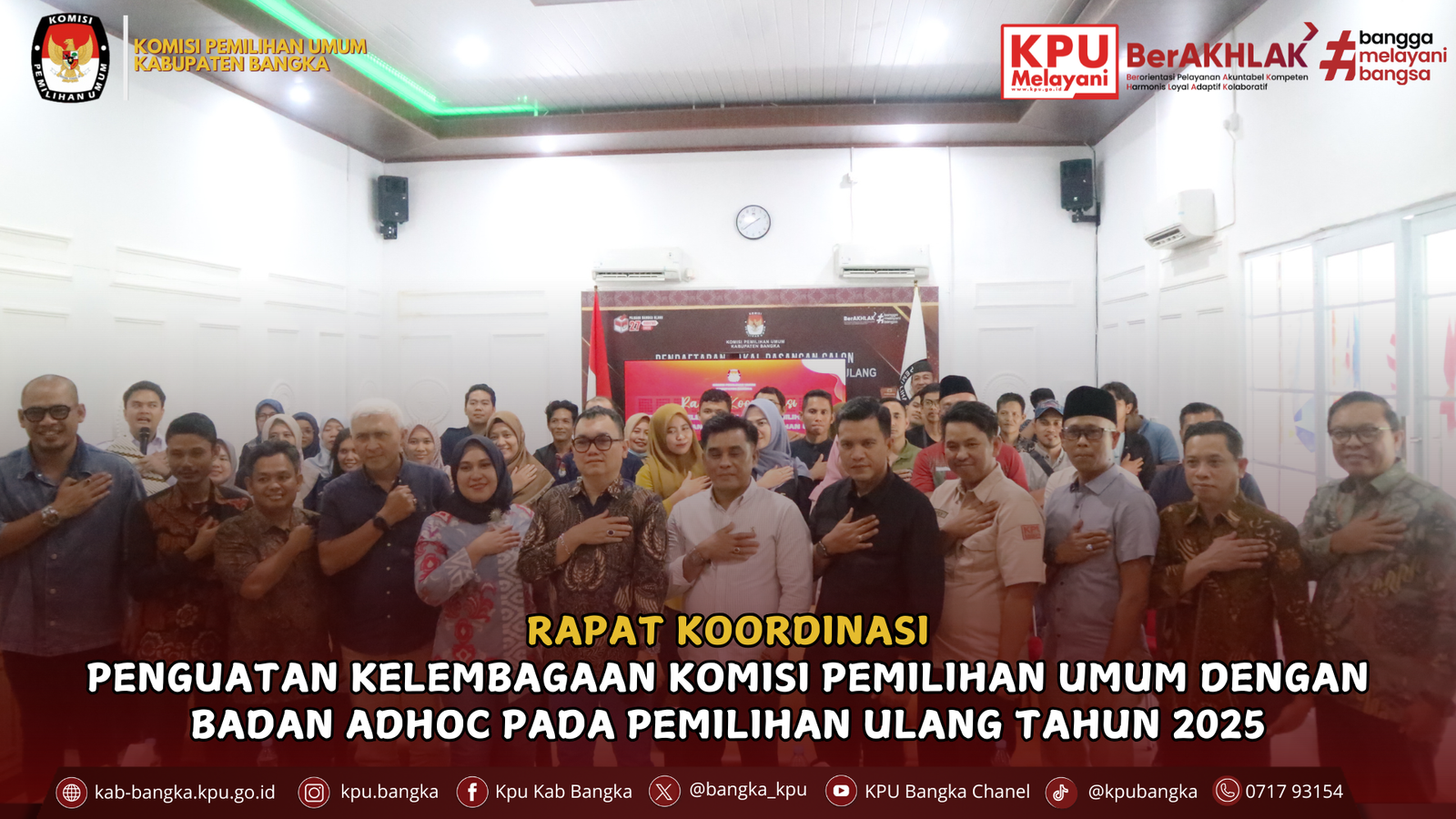 Penguatan Kelembagaan Komisi Pemilihan Umum dengan Badan Adhoc pada Pemilihan Ulang Tahun 2025