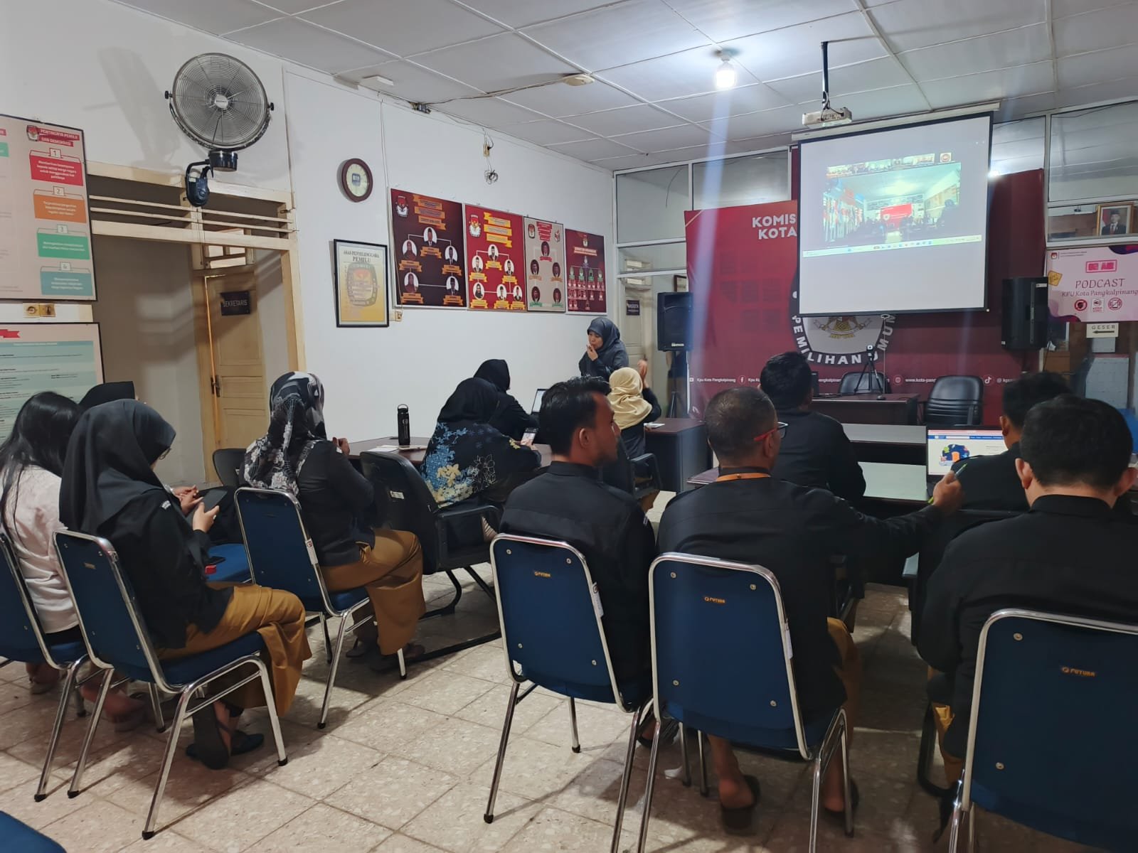 Penguatan Pelaksanaan Pelatihan Sistem E-Learning melalui Aplikasi SIMPEL KPU dilingkungan Sekretariat KPU Provinsi dan Sekretariat KPU Kab/ Kota se-Provinsi Kepulauan Bangka Belitung