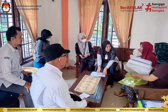 KPU KOTA PANGKALPINANG MELAKSANAKAN PENCOCOKAN DAN PENELITIAN TERBATAS (COKTAS) TRIWULAN II TAHUN 2026