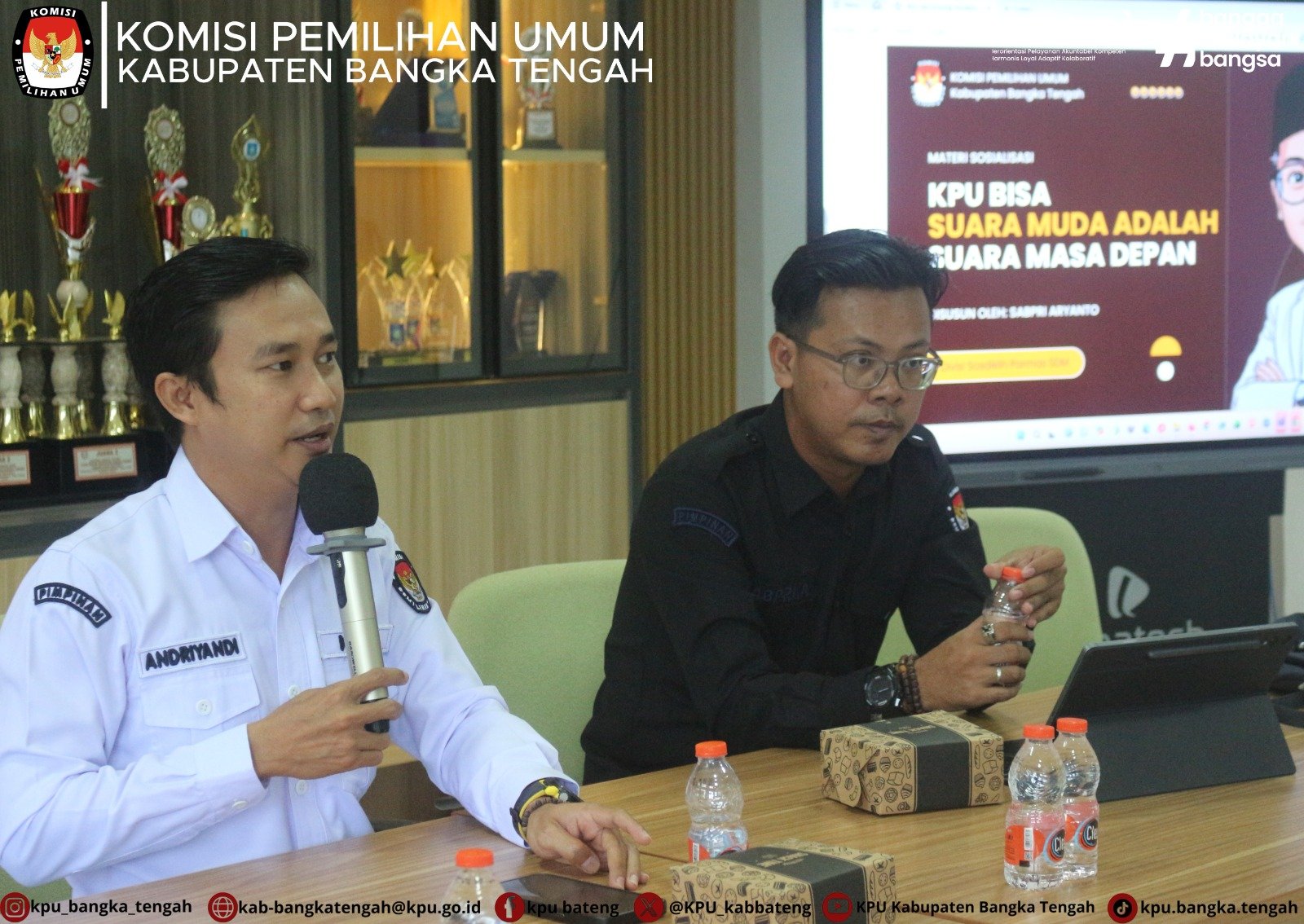 KPU Bangka Tengah Gelar KPU BISA di MAN IC