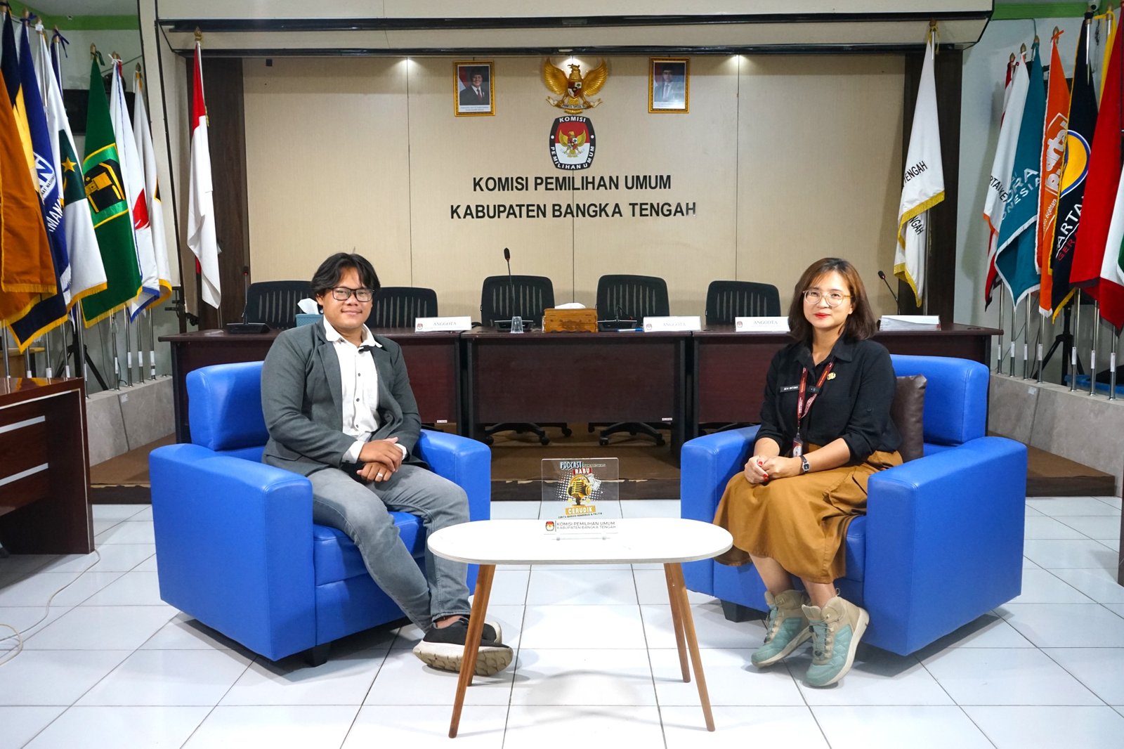 KPU Bangka Gelar Podcast Rabu Cerudik Segmen 9 angkat Tema Hak Pilih Setara dari Perspektif Psikolog