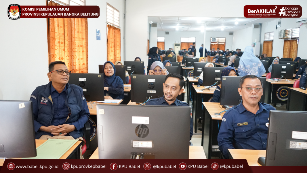 KPU Babel Laksanakan Profiling ASN untuk Penguatan Manajemen dan Pengembangan Kompetensi