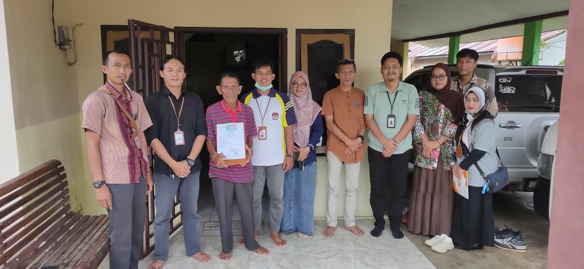 KPU Belitung Timur Laksanakan Coklit Terbatas