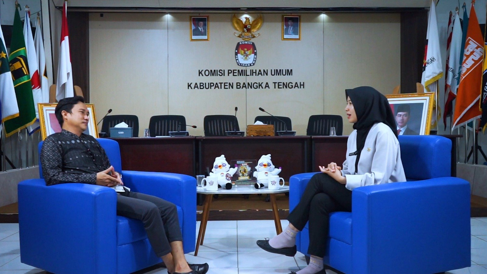 Podcast Rabu Cerudik KPU Bangka Tengah Episode #5 Bahas Sosialisasi PAW dan Pemutakhiran Data Partai Politik